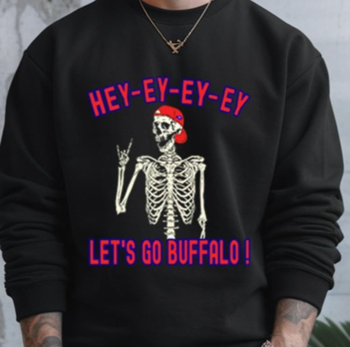 Let's Go Buffalo Skellie Crew