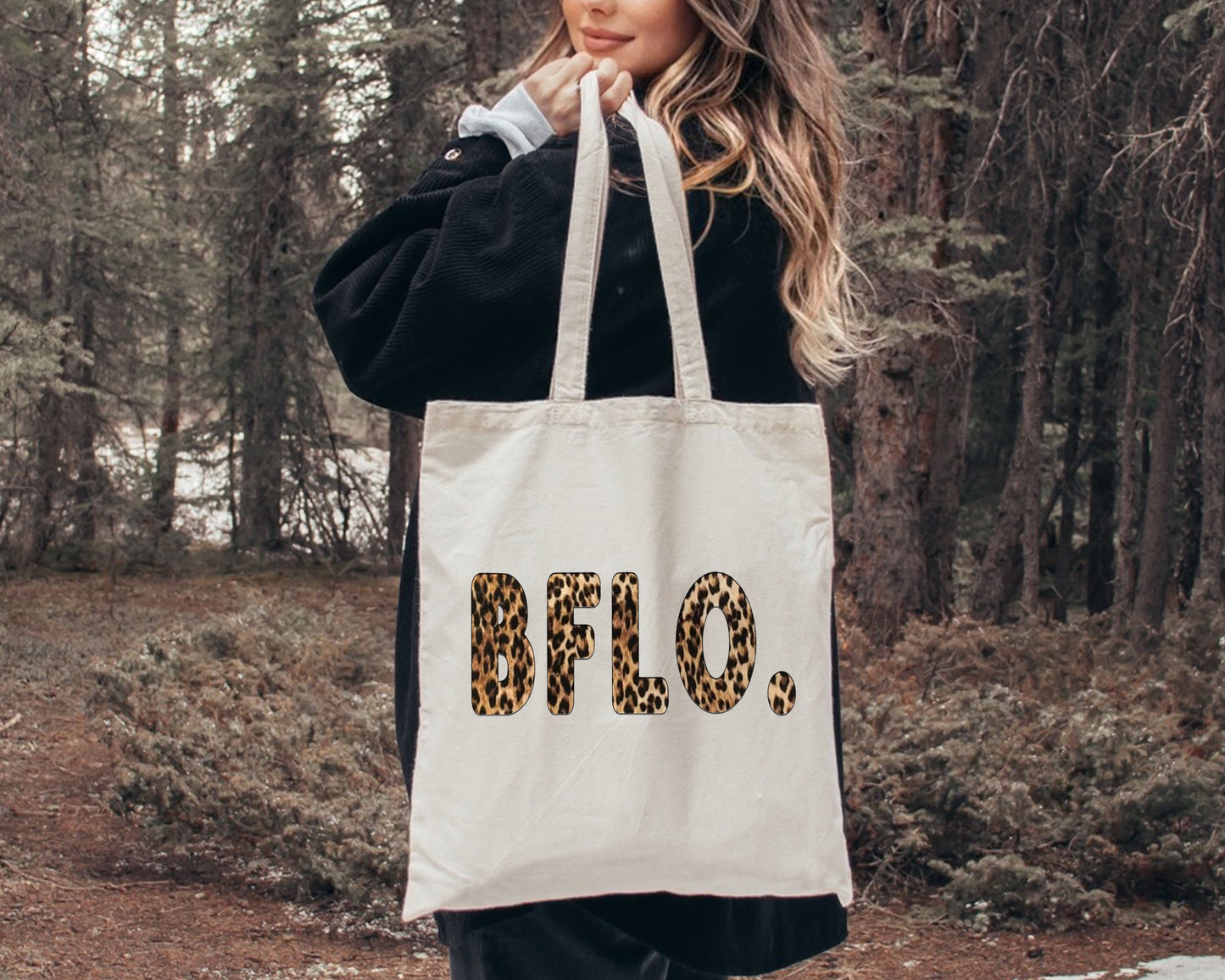 CHEETAH BFLO TOTE