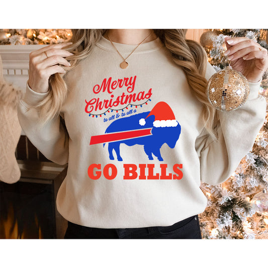 Go BILLS- Christmas Logo