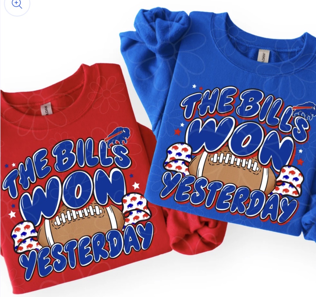 BILLS WON YESTERDAY CREW