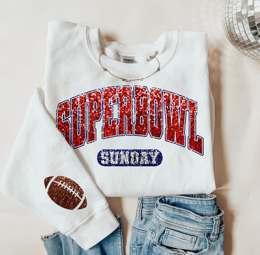 SEQUIN SUPERBOWL SUNDAY