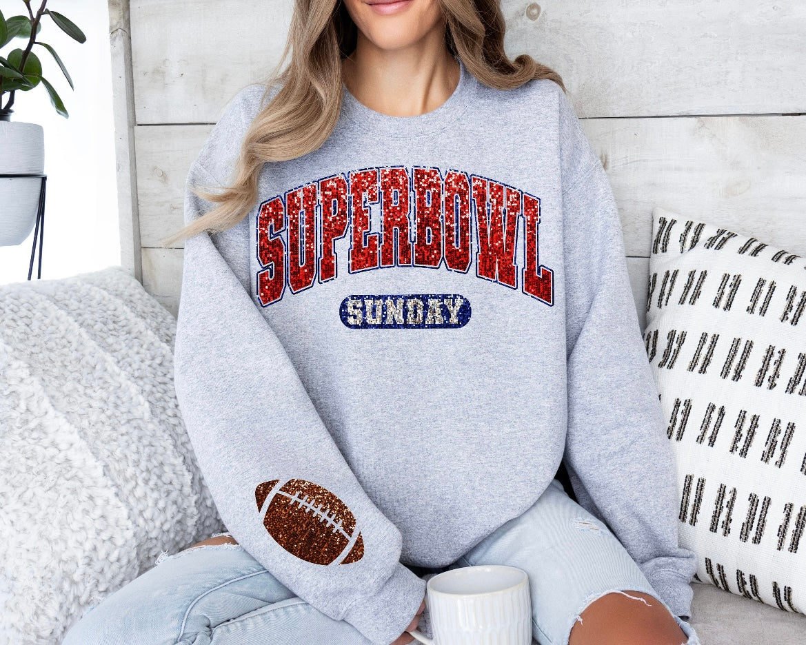 SEQUIN SUPERBOWL SUNDAY