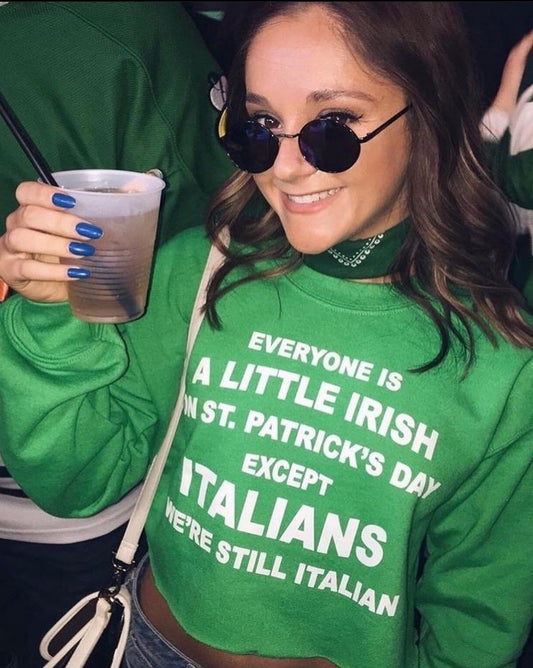 WE'RE STILL ITALIAN BABY