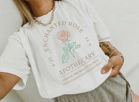 ENCHANTED ROSE APOTHECARY TEE