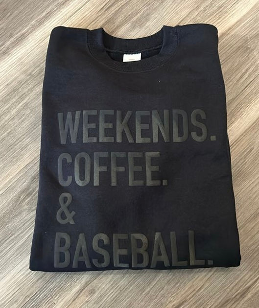 WEEKENDS.COFFEE & BASEBALL