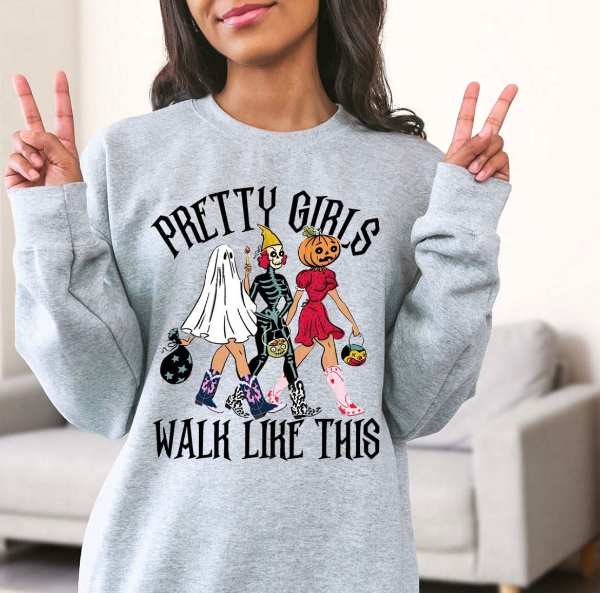 Pretty Girls Walk Like This Crewneck