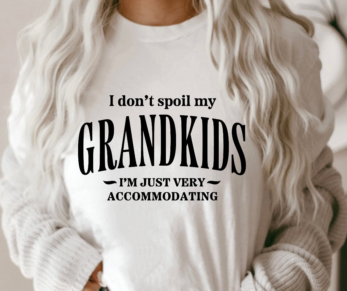 I DON'T SPOIL MY GRANDKIDS...