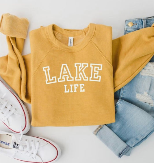 LAKE LIFE - Bella Canvas Crewneck