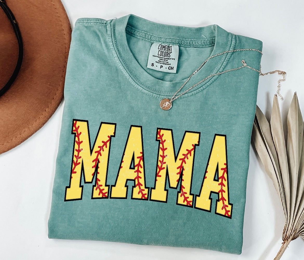 SOFTBALL MAMA -Tee