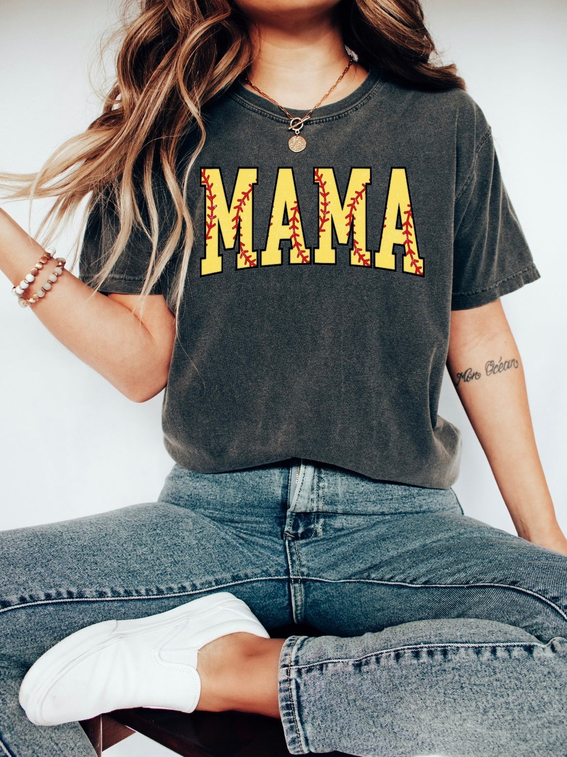 SOFTBALL MAMA -Tee