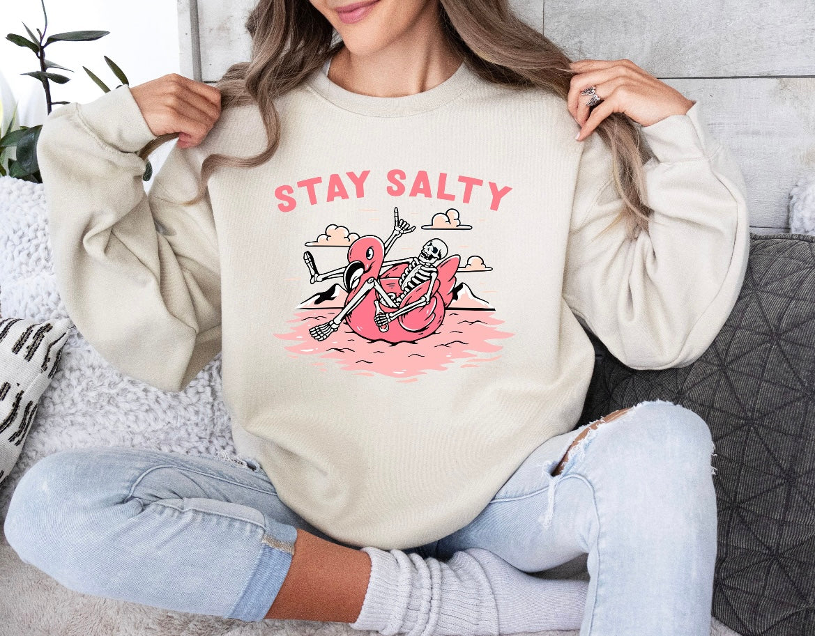 STAY SALTY- Crew