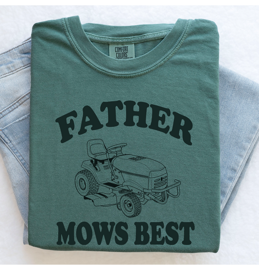 FATHER MOWS BEST TEE