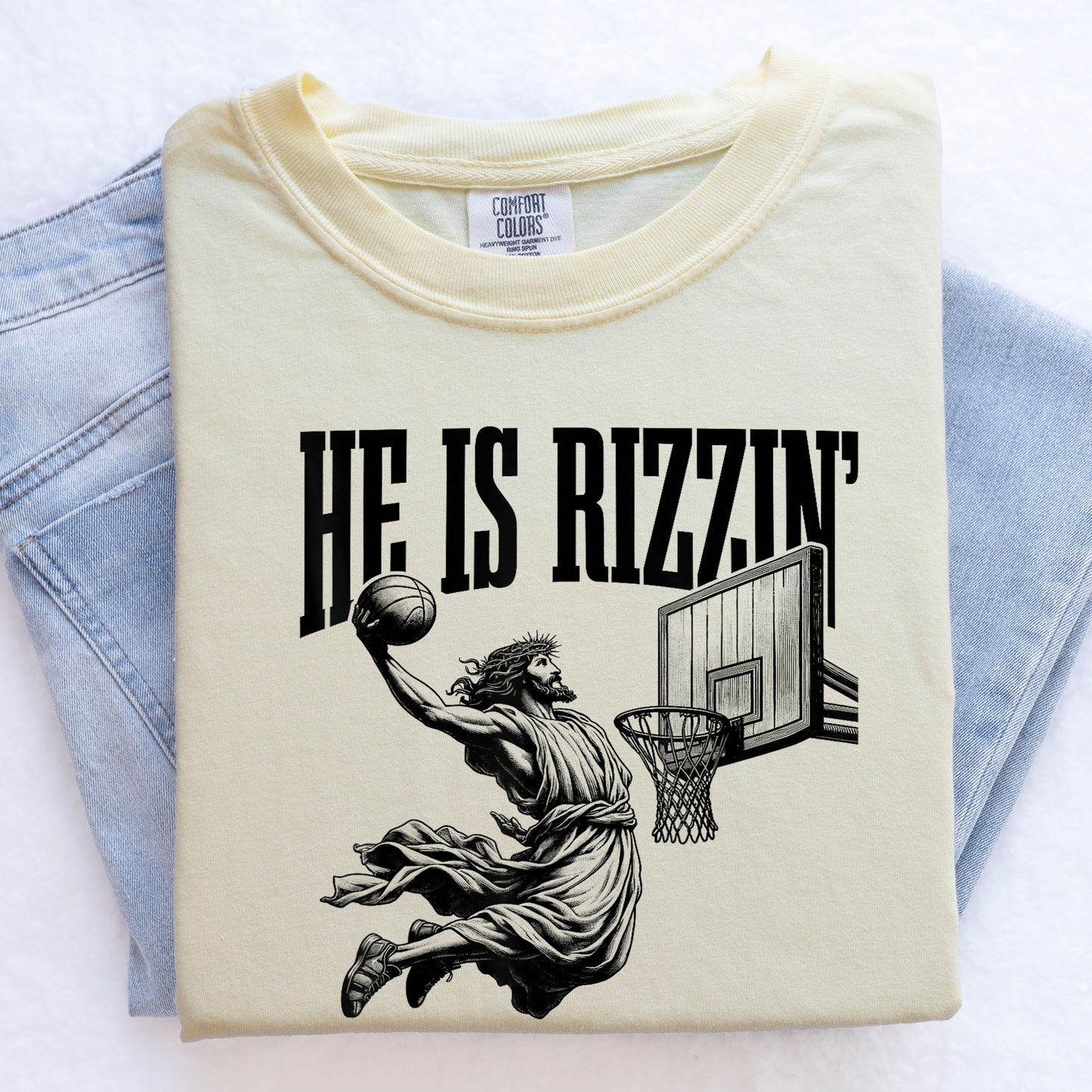 HE IS RIZZIN'