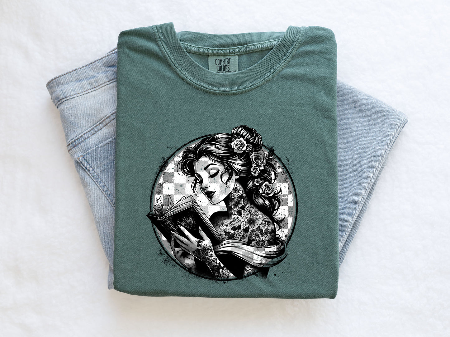 GRUNGE INKED BELLE TEE