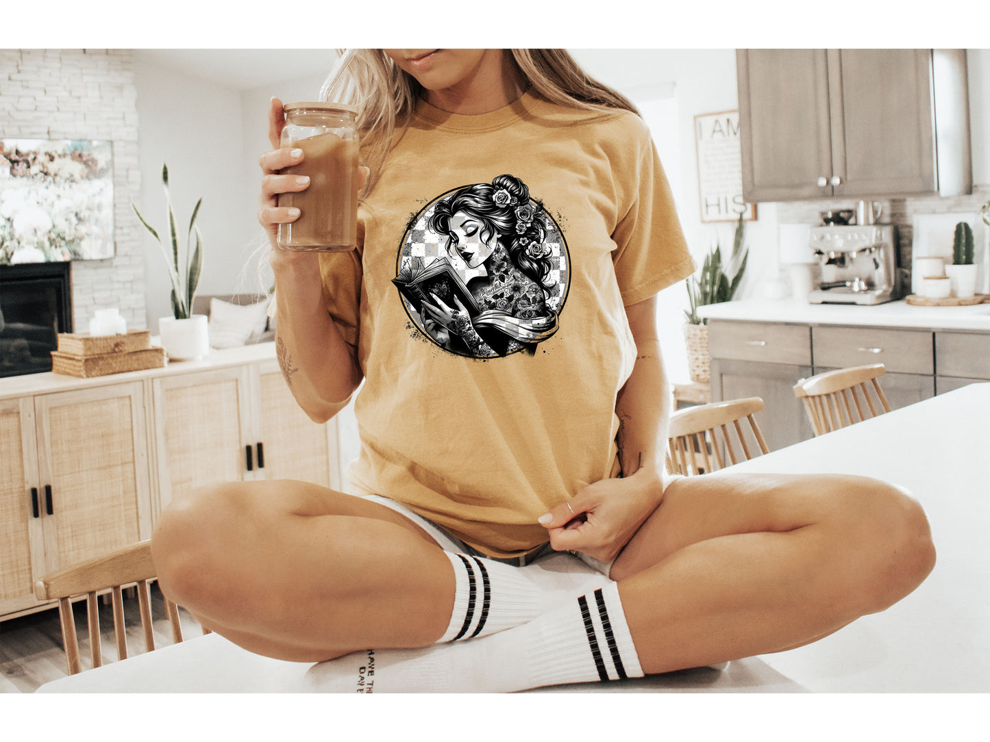 GRUNGE INKED BELLE TEE