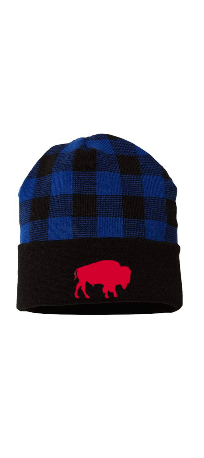 BUFFALO PLAID BEANIES