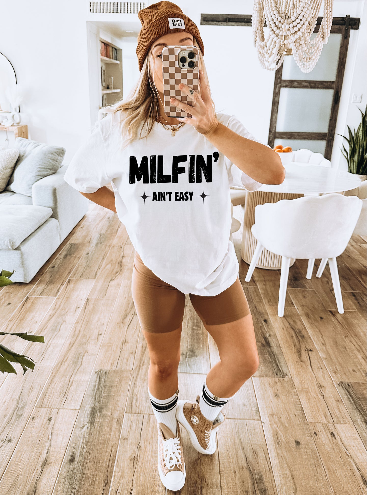 MILFIN' AINT EASY TEE