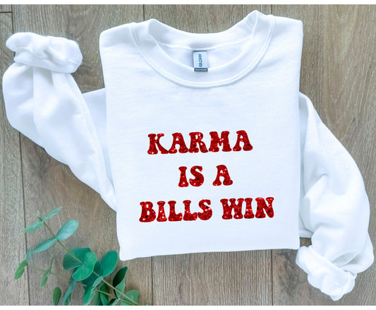 KARMA IS A BILLS WIN-GLITZY