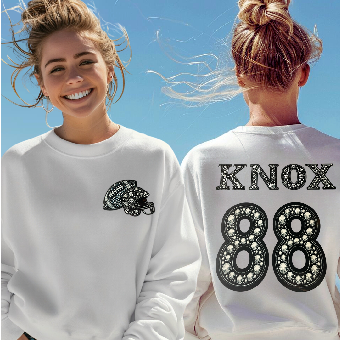 KNOX - Faux Gem Crewneck