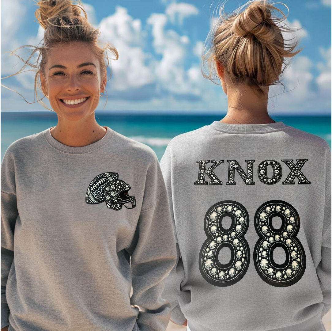 KNOX - Faux Gem Crewneck