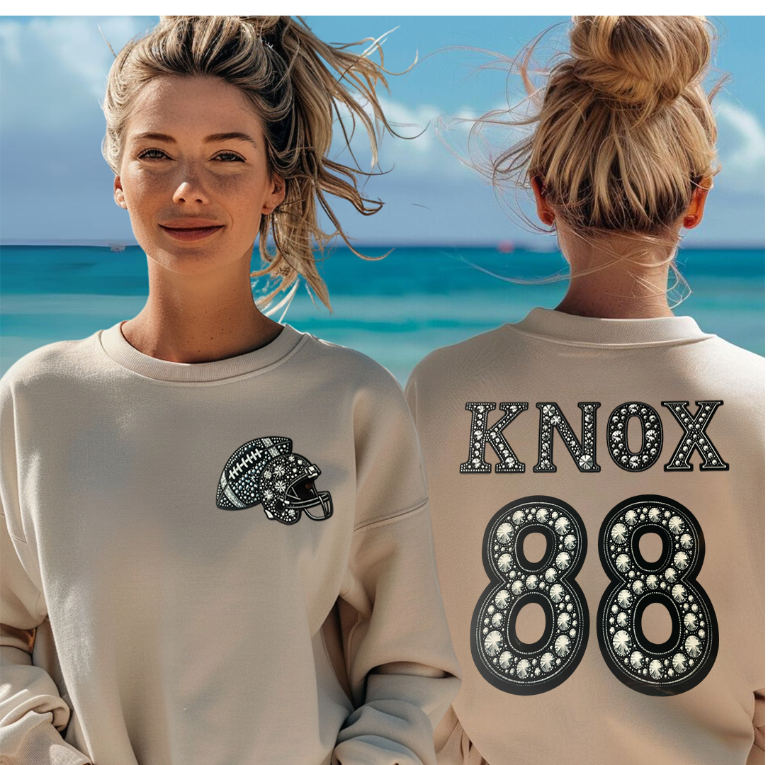 KNOX - Faux Gem Crewneck