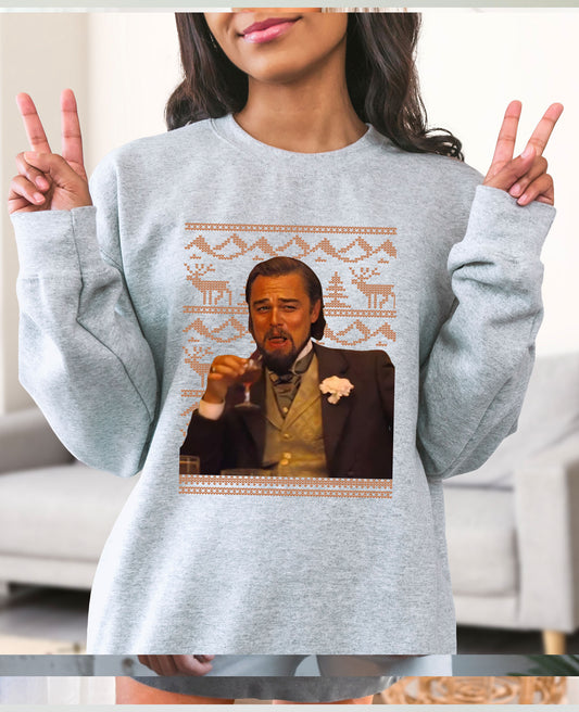 LEO- UGLY CHRISTMAS SWEATSHIRT