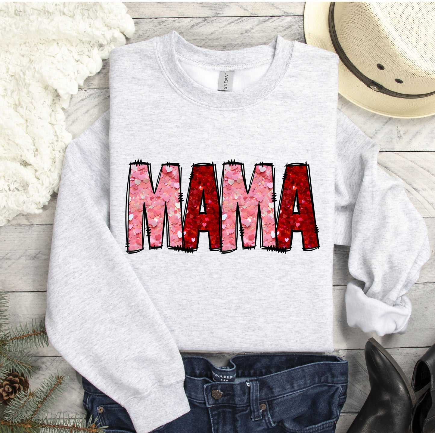 MAMA SEQUINS CREW