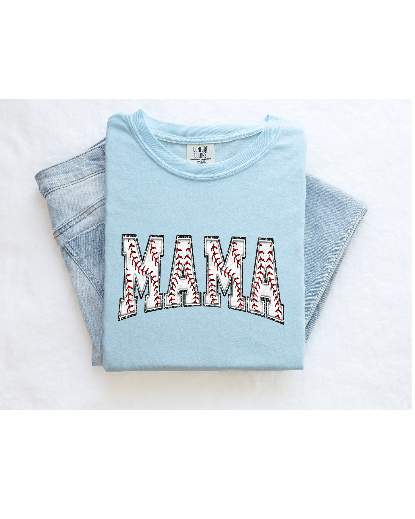 BASEBALL MAMA TEE