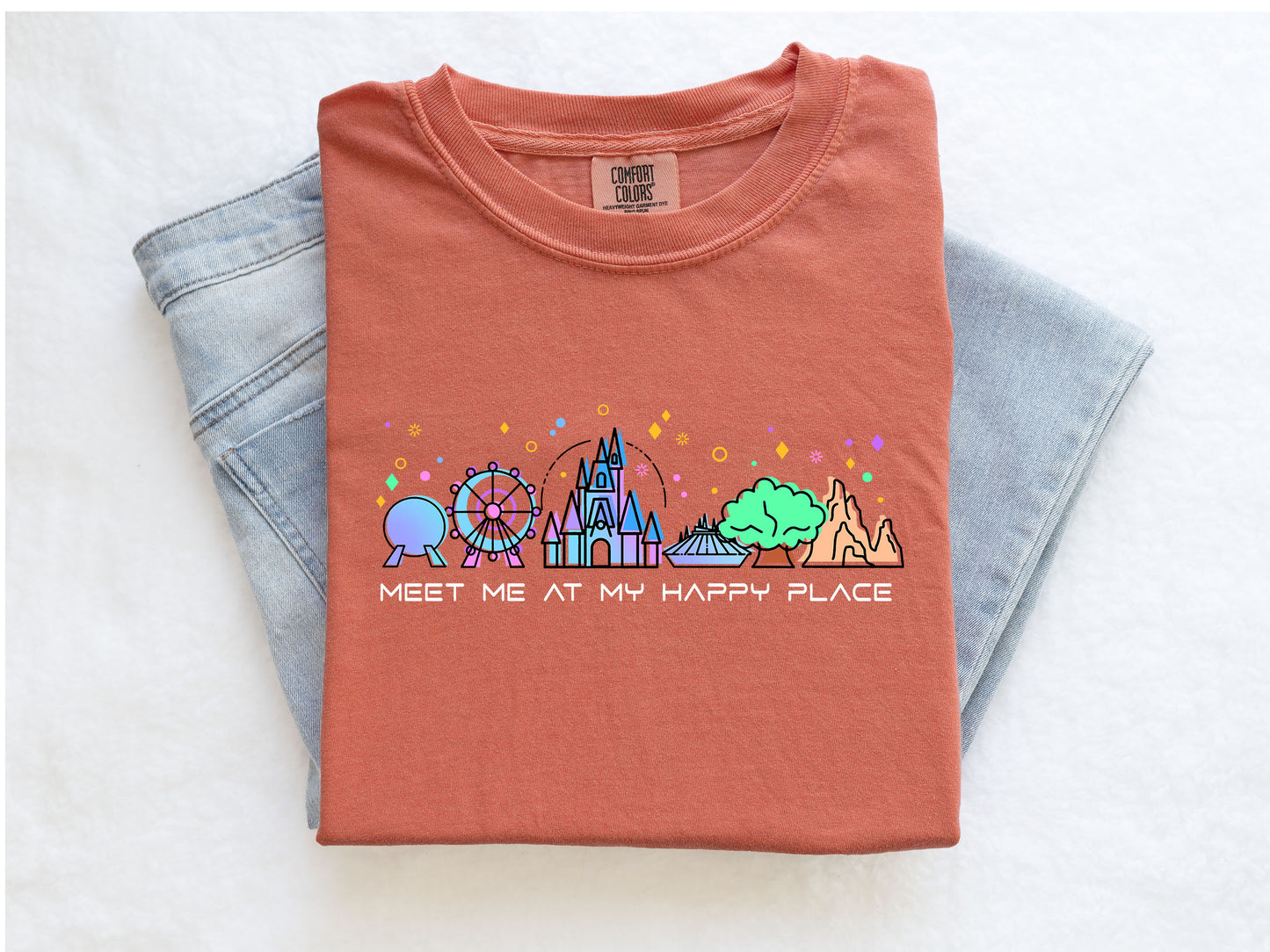 MEET ME AT MY HAPPY PLACE TEE