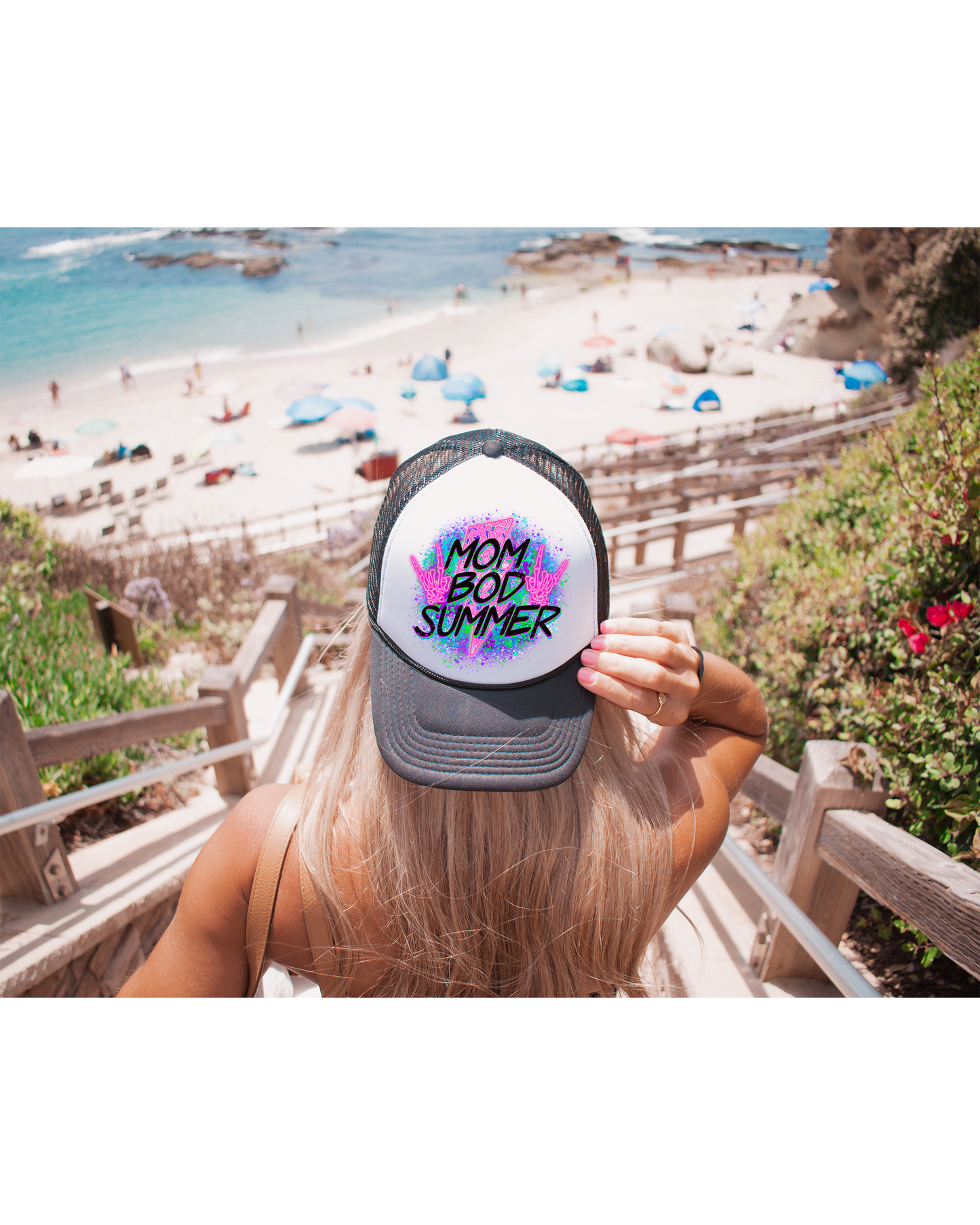 MOM BOD SUMMER - TRUCKER HAT-