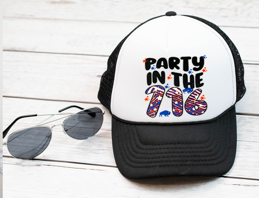 PARTY IN THE 7-1-6 HAT