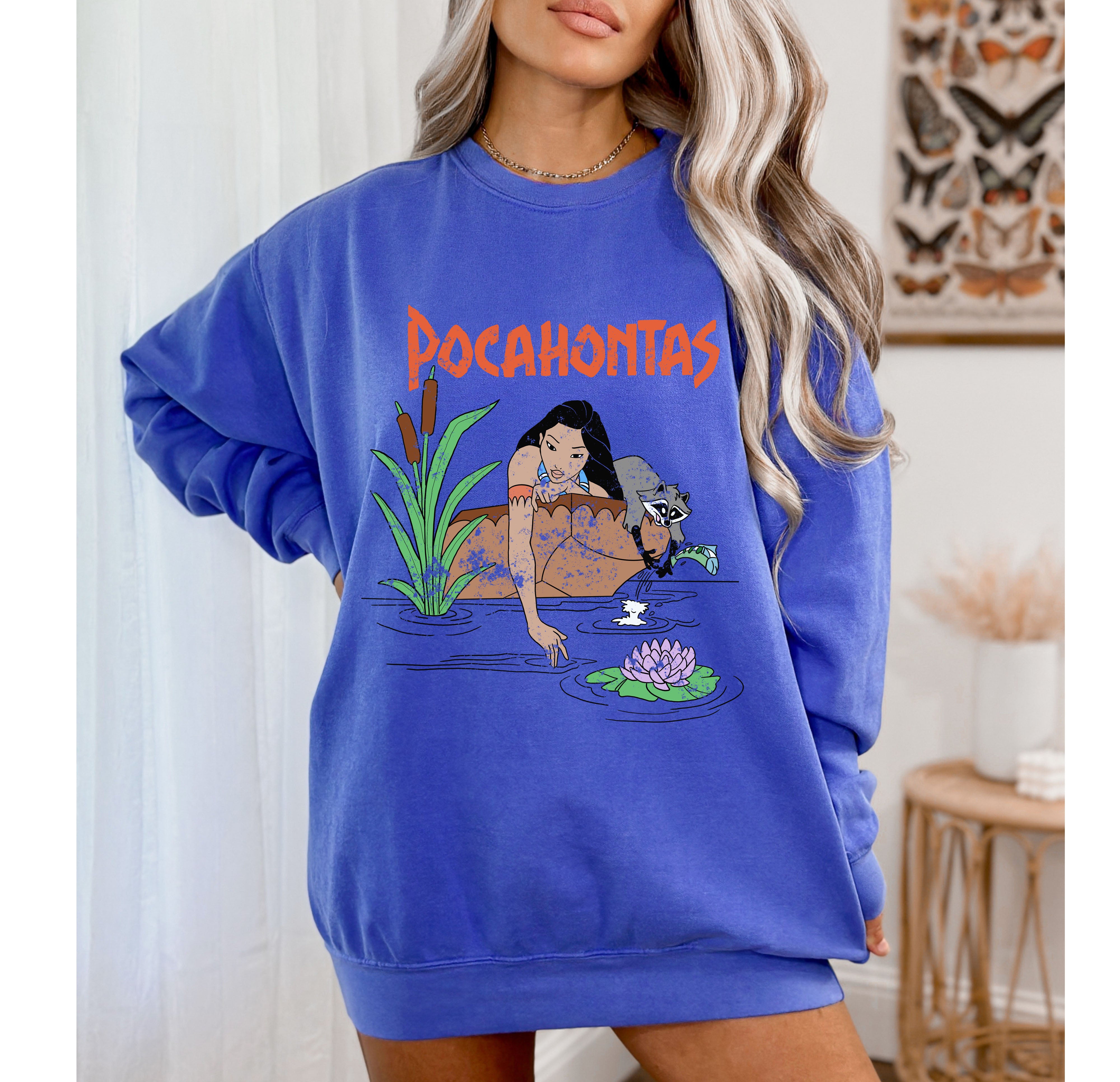 Vintage Pocahontas store Crewneck