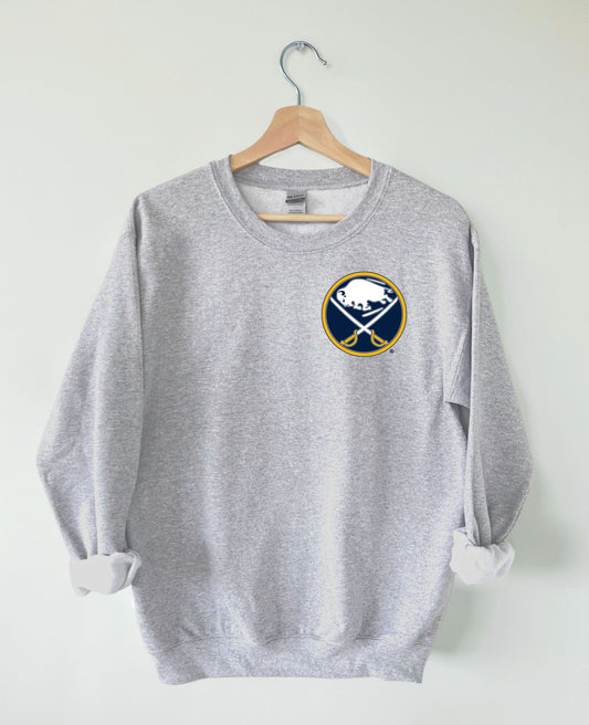 Sabres Pocket Crewneck