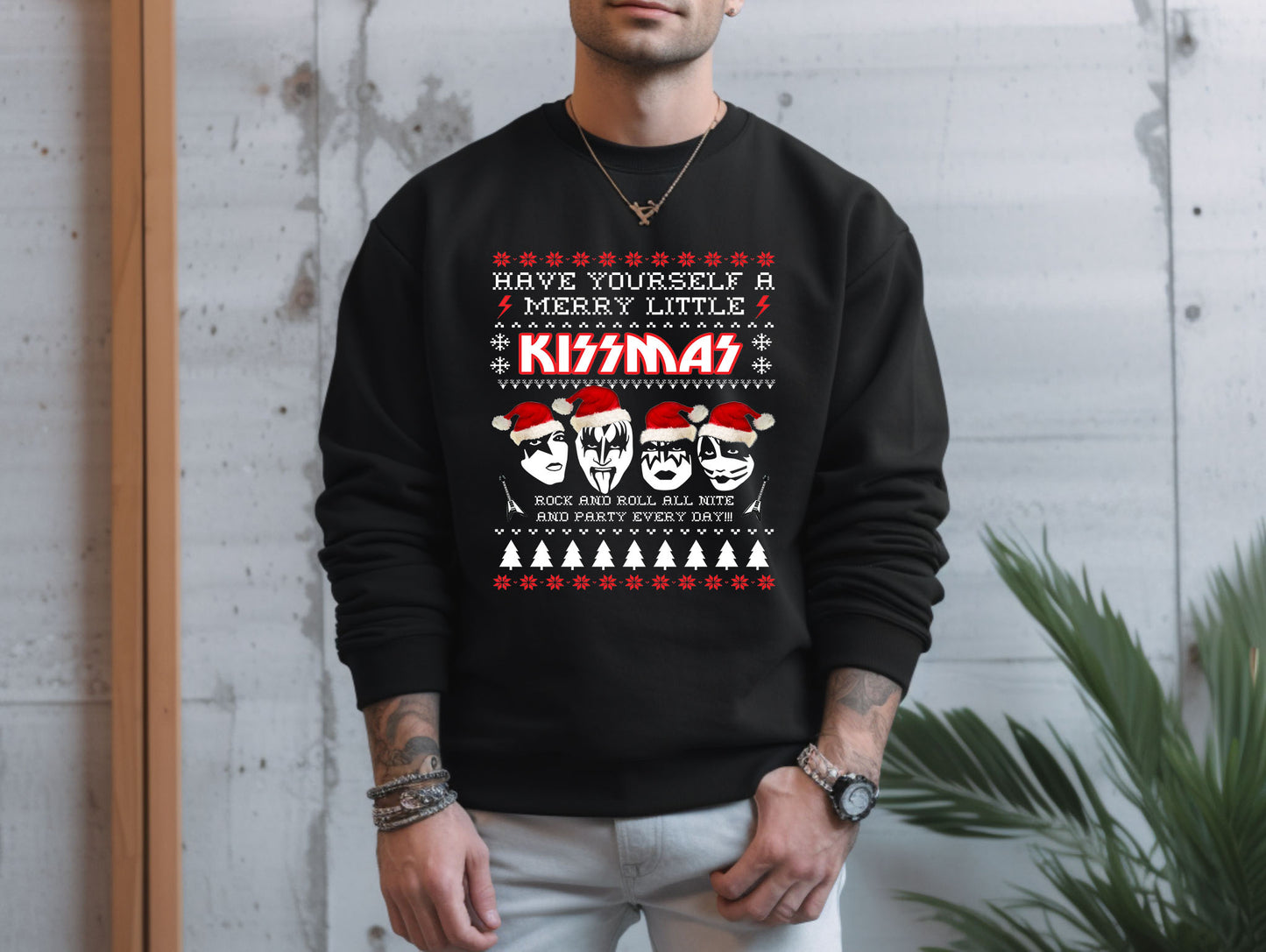 KISS-MAS UGLY SWEATER CREW